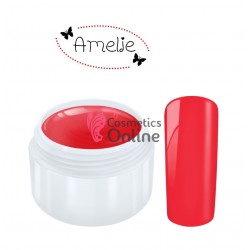 Gel UV Amelie color rosu Old Red 5ml  + 1 Cutie cu paiete Holografice Cadou